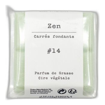 Carré fondant cire végétale - Zen 1