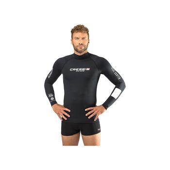 Rashguard Hommes Manches Longues | Gilet de natation Cressi Dive Pool 2