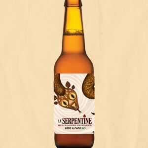 Bière Blonde 33CL La Serpentine en Provence