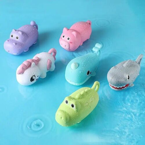 Water Shooting Toy Gun | Swimming Pool Kids Toy Bath Animals