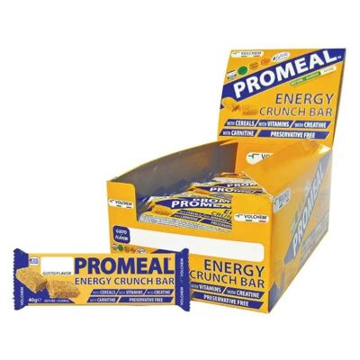 Paquete de proteínas Crujiente energético | PROMEAL® (Barrita Energética) 30x40g