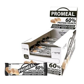 Pack de collations protéinées croquantes | PROMEAL® (Barre Protéinée 60%) 20x40g 1
