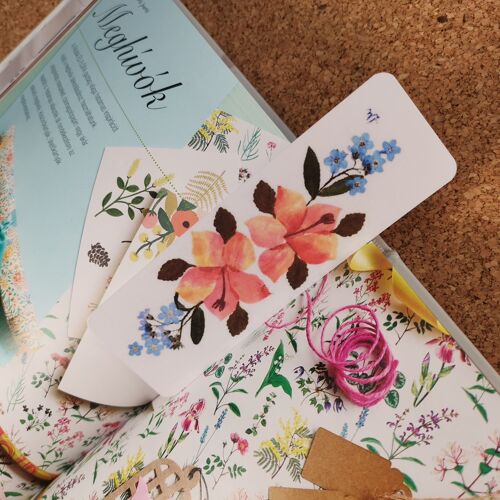 Bookmark with Flowers – KjS Pr LM - 01