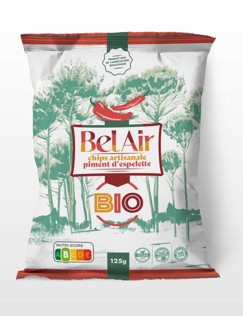 Chips BelAir au piment d'Espelette BIO