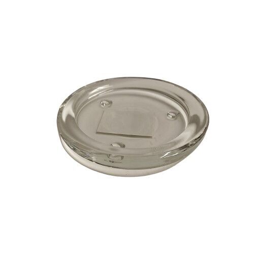 PORTACANDELE IN VETRO TRASPARENTE