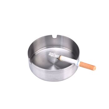 Cendrier - CH STAINLESS STEEL DIAM 8 CM ASHTRAY DL6 3