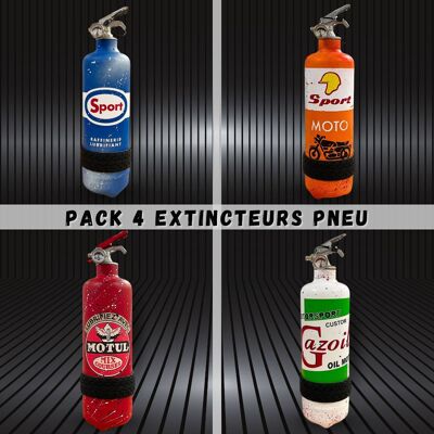 Valentine's Day Pack - 4 fire extinguishers / Men's gifts / Mens Valentine's Day gift