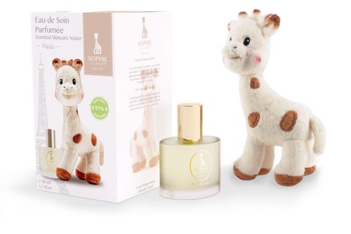 Coffret Sophie la girafe® - Eau de Soin parfumée 50ml + peluche Sophie 18cm