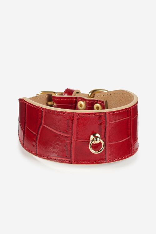 Collar Galgo Lia rojo