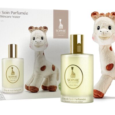 Sophie la girafe® gift set - 100ml scented care water + 18cm Sophie soft toy
