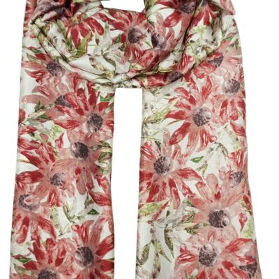 Floral print scarf YF6236