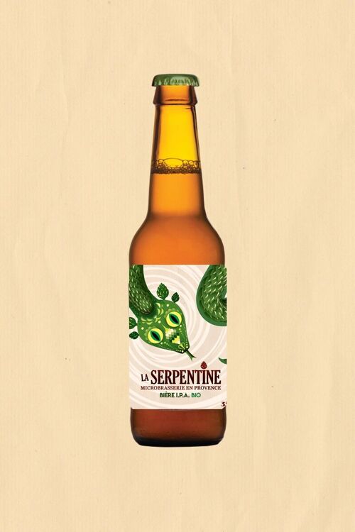 Bière IPA 33CL La Serpentine en Provence