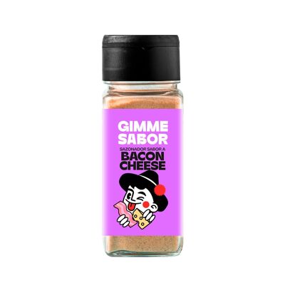 GIMME SABOR Bacon and Cheese Flavor Vegetable Seasoning 55g, without allergens or glutamate