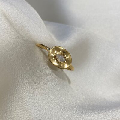 Bague diamant polki- Kate (BAGPR6)