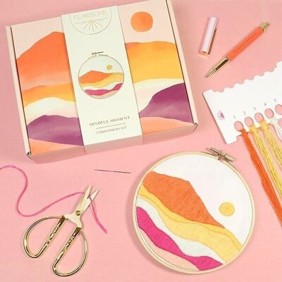 Flawsome Embroidery Craft Kit