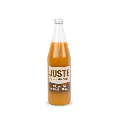 JUSTE LE CHOIX DU FRUIT - NECTAR DE POMME FRAISE 25 CL X 12