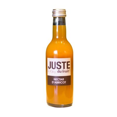JUST THE CHOICE OF FRUIT - APRICOT NECTAR 25 cl X 12