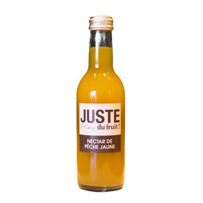 JUSTE LE CHOIX DU FRUIT - NECTAR DE PECHE JAUNE 25 cl X 12