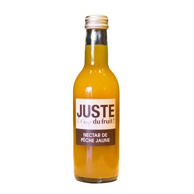 JUST THE CHOICE OF FRUIT - YELLOW PEACH NECTAR 25 cl X 12