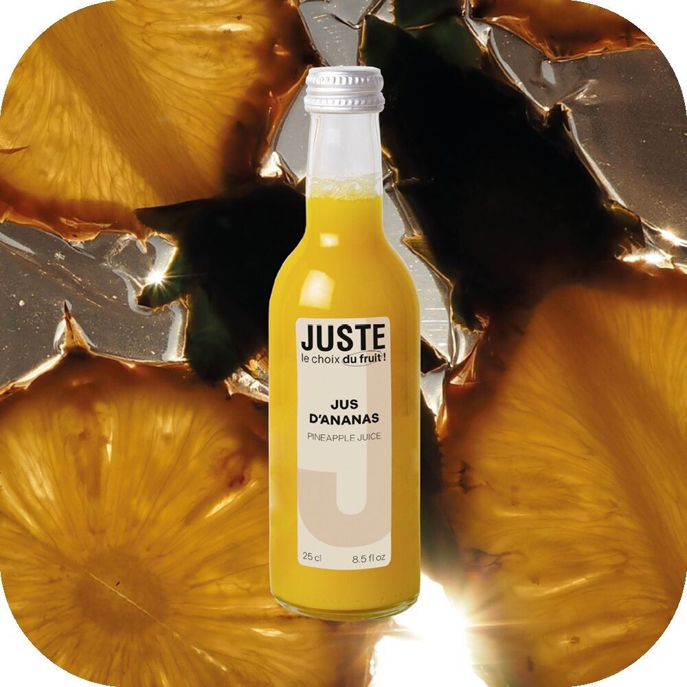 JUSTE LE CHOIX DU FRUIT - JUS D'ANANAS 25 cl X 12