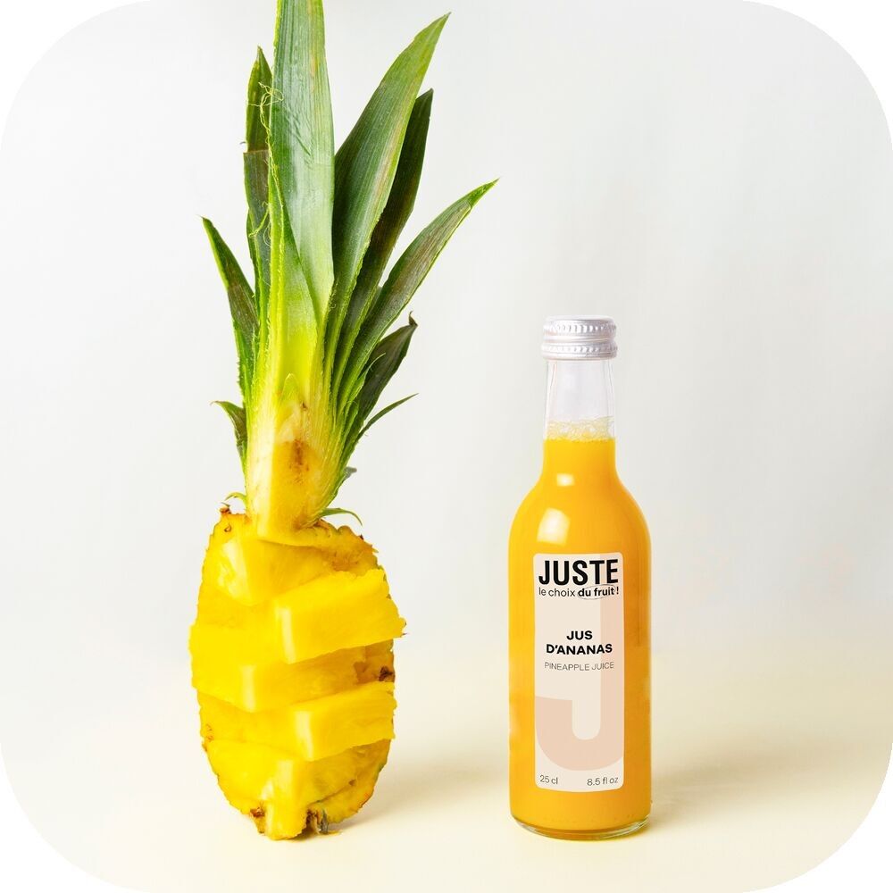 JUSTE LE CHOIX DU FRUIT - JUS D'ANANAS 25 cl X 12