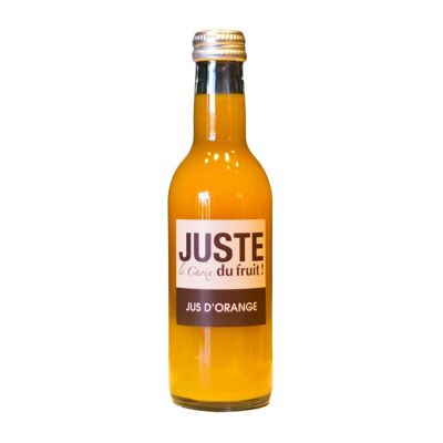 JUSTE LE CHOIX DU FRUIT - JUS D'ORANGE 25 cl X 12