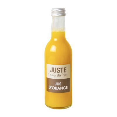 JUSTE LE CHOIX DU FRUIT - JUS D'ORANGE 25 cl X 12