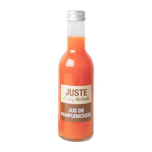 JUSTE LE CHOIX DU FRUIT - JUS DE PAMPLEMOUSSE ROSE 25 CL X 12