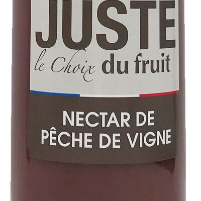 JUSTE LE CHOIX DU FRUIT - NECTAR PECHE DE VIGNE 1L X 6