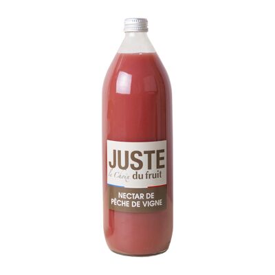 JUSTE LE CHOIX DU FRUIT - NECTAR PECHE DE VIGNE 1L X 6