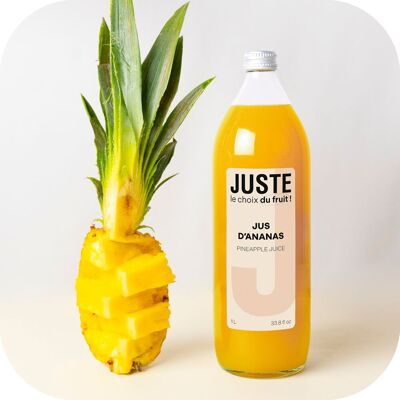 JUSTE LE CHOIX DU FRUIT - JUS ANANAS 1L X 6