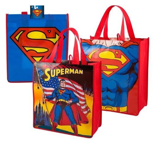 Superman Einkaufstasche - 39x33x15 cm