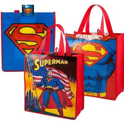 Superman shopping bag - 39x33x15 cm