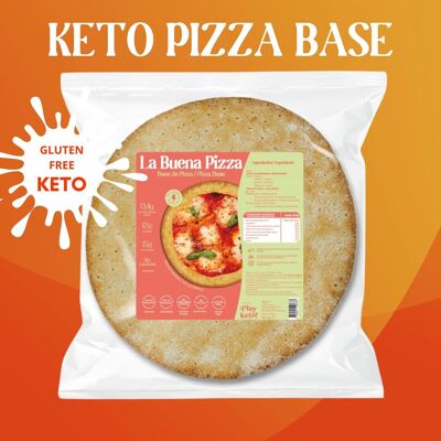 PIZZA BASE (GLUTEN-FREE & KETO)