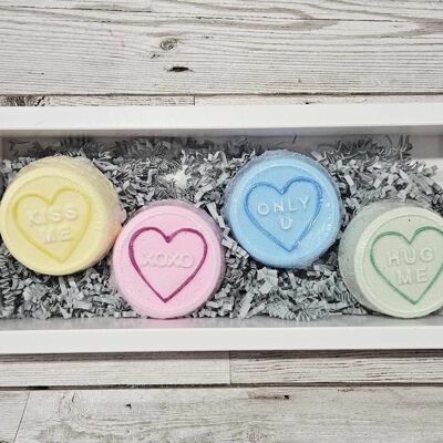 Coffret cadeau bombe de bain Love Hearts