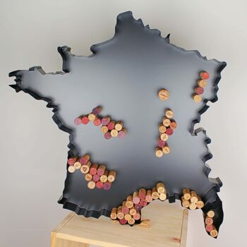 Forme originale – Carte de France  | Bouchon de vin  | Déco 4