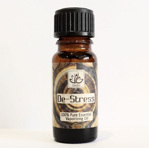 Destress - 100% Pure Essential Vaporizing Oil 10ml Bottle - 1