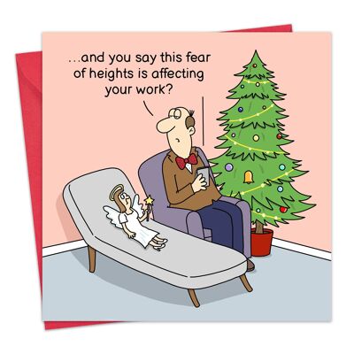 Feentherapie Lustige Weihnachtskarte