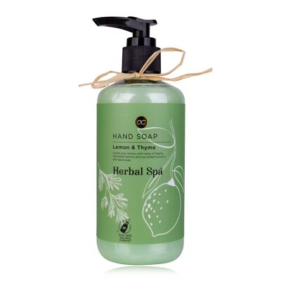 Soap dispenser with hand soap HERBAL SPA