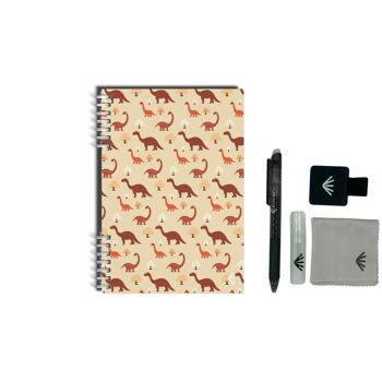 Carnet réutilisable format A5 - Diplo-Docus - Kit accessoires inclus 12