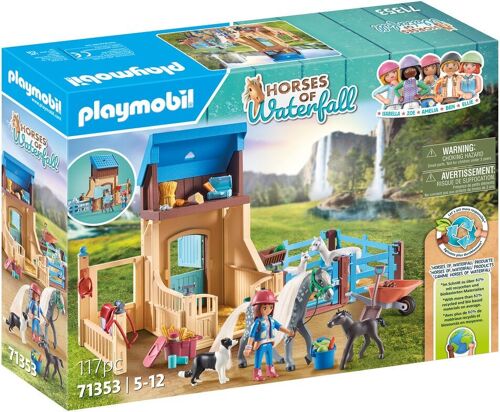 Playmobil 71353 - A.Whisper Avec Box Pour Chevaux