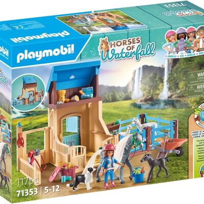 Playmobil 71353 - A.Whisper With Box For Horses