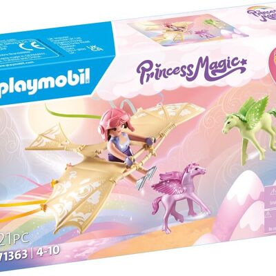 Playmobil 71363 - Princesse Et Poulains Ailés
