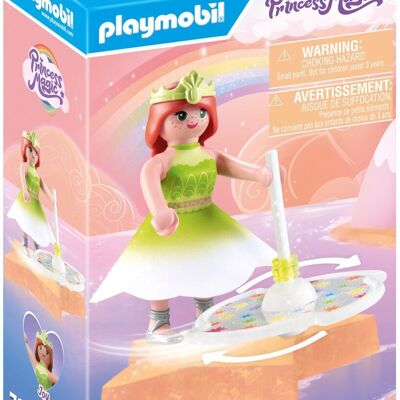 Playmobil 71364 - Princesse Et Toupie Arc-En-Ciel