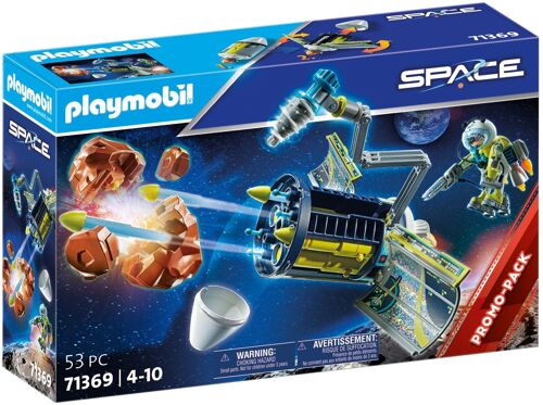 Playmobil 71369 - Spationaute Et Satellite