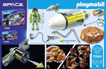 Playmobil 71369 - Spationaute Et Satellite 2