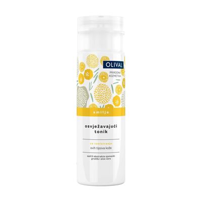 Refreshing facial toner with immortelle