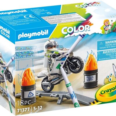 Playmobil 71377 - Moto a colori