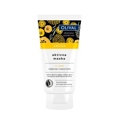 Active mask with immortelle