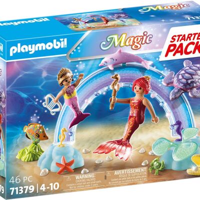 Playmobil 71379 - Starter Pack Sirène Et Arc-En-Ciel
